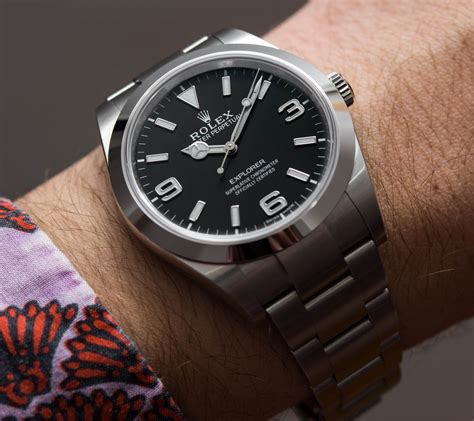 rolex explorer i ref 214270|Rolex explorer 214270 39mm review.